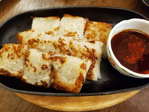 卵焼き器で作る大根もち♡